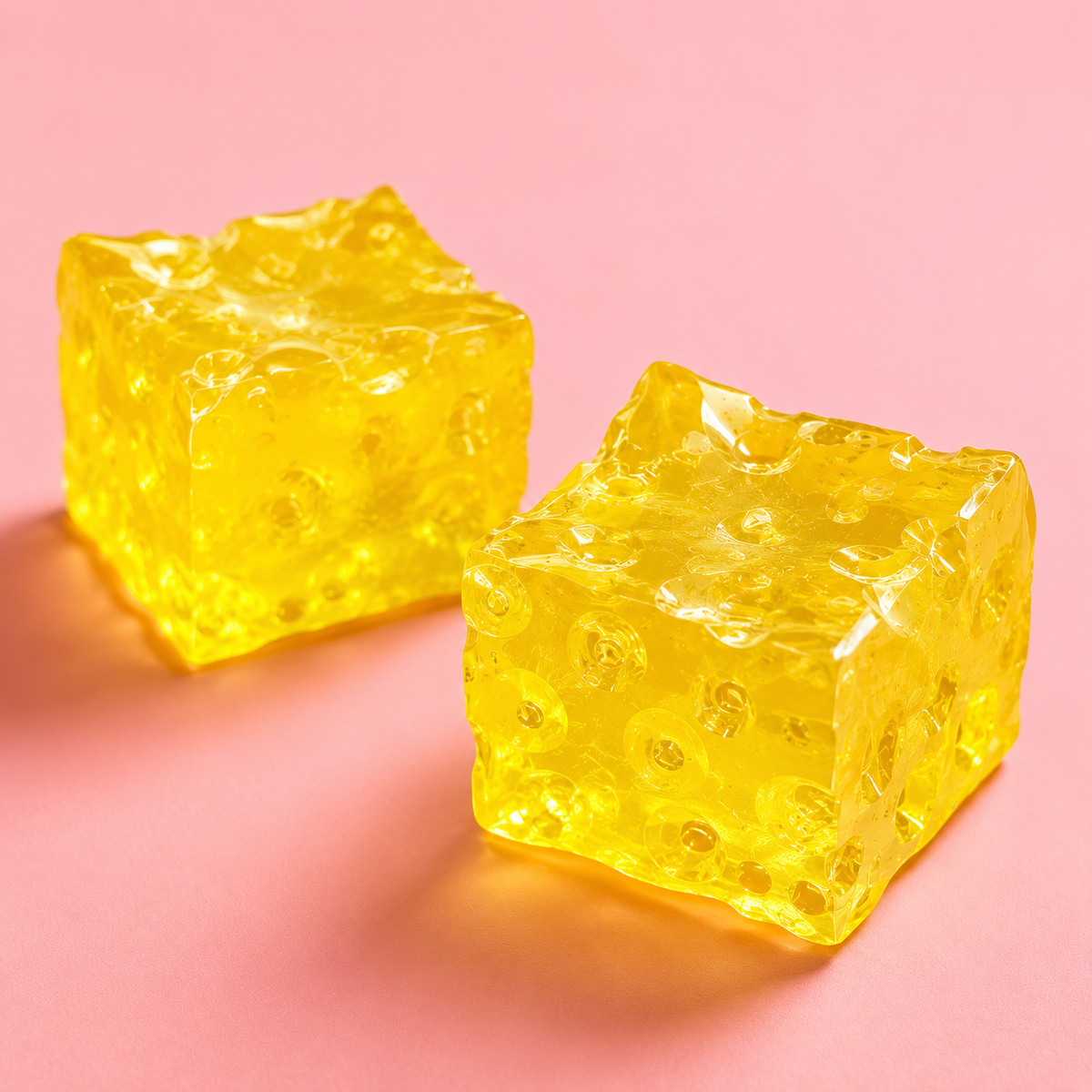 Cheese Cube Stress Relief Squishy